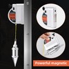 BONNEAIDE Retractable Plumb Bob Tool for Construction Industry Assignments, 14