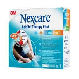 Nexcare ColdHot Borsa Ghiaccio Gel Caldo Freddo per Dolori Muscolari e Articolari, Distorsioni, Gonfiori, Fascia Ghiaccio, Cuscinetto Caldo Freddo - Dimensioni 26 x 11 cm