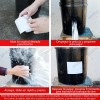 Cinta Impermeable Flex Tape 4" x 5' Goma Flexible Gris