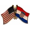 RFCO USA American Croatia Friendship Flag Bike Motorcycle Hat Cap