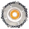 Wood Carving Chain Disc, 4 Inch Angle Grinder Chain Saw