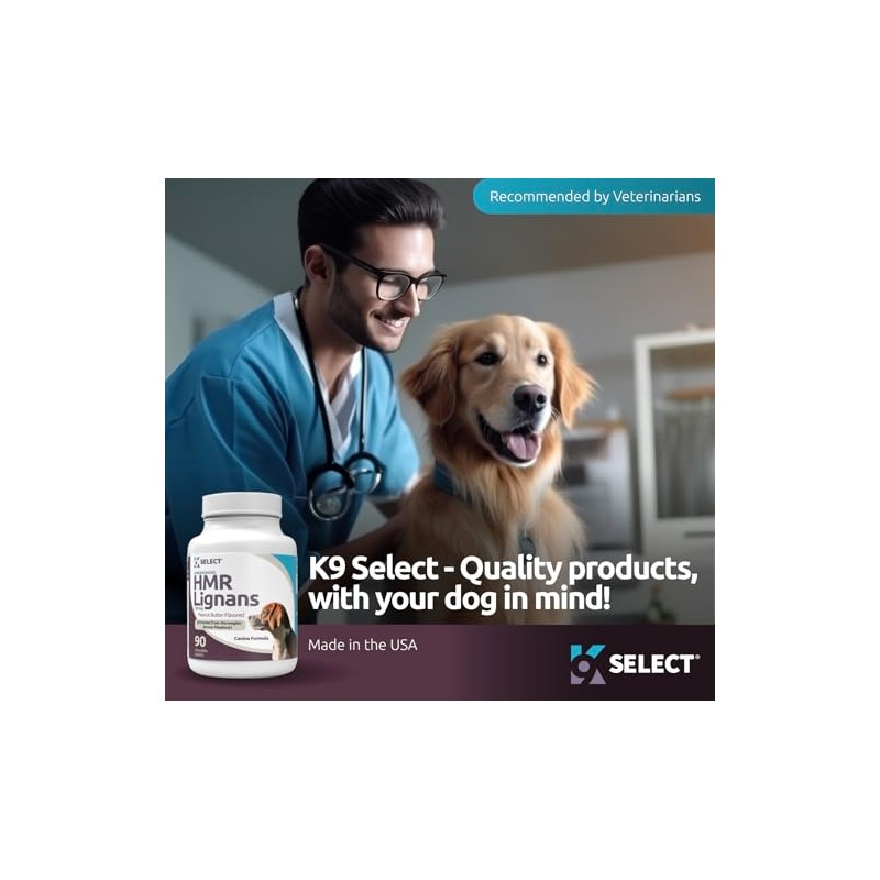 K9 Select HMR Lignans for Dogs - Enhancer for Overall