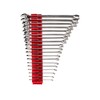 TEKTON Combination Wrench Set with Modular Wrench Organizer, 19-Piece (6-24
