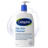 Cetaphil Oily Skin Cleanser, 236ml, Face Wash, For Combination to