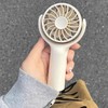 Mini Handheld Fan Multifunction Quiet 3 Speeds Adjustable Strong Wind