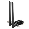 Network Card Desktop Dual Band Adapter with 8DB Antenna Extension