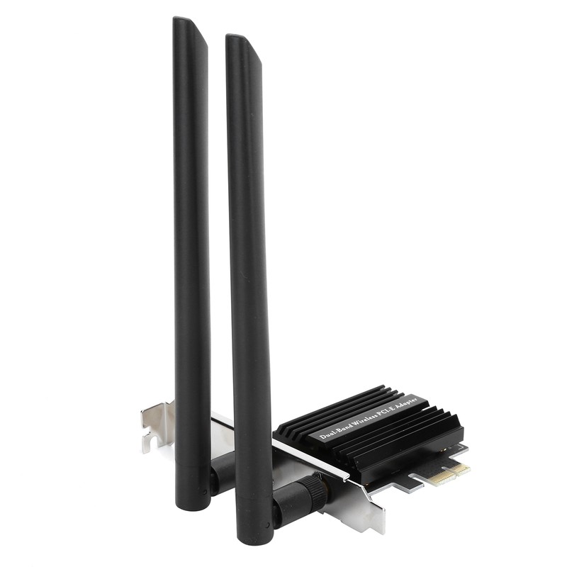 Network Card Desktop Dual Band Adapter with 8DB Antenna Extension