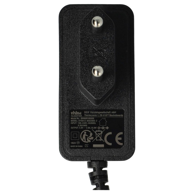 vhbw Adapter, Charger, Charger Lead for OEM LA-520, Cisco SPA502G