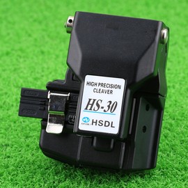 Fiber Cleaver HS-30 Cable Cutting Cutter Fiber Optic Cable Connector FTTH Tool Cutter High Precision FTTH Fiber Cleaver 16 surface blade