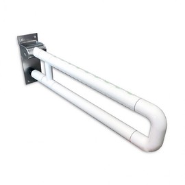 Stainless steel ABS coating vertical movable auxiliary handle white