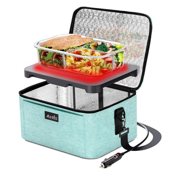 Aotto - Calentador de alimentos portátil para coche, 12 V,