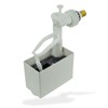 Haas Universal Filling Valve 3/8 Inch Toilet Cistern Overflow Valve/Float
