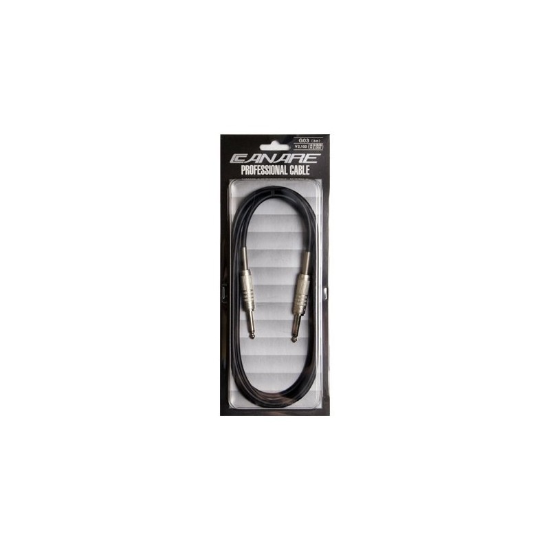 Canare Professional Cable 9.8 ft (3 m) Black G03