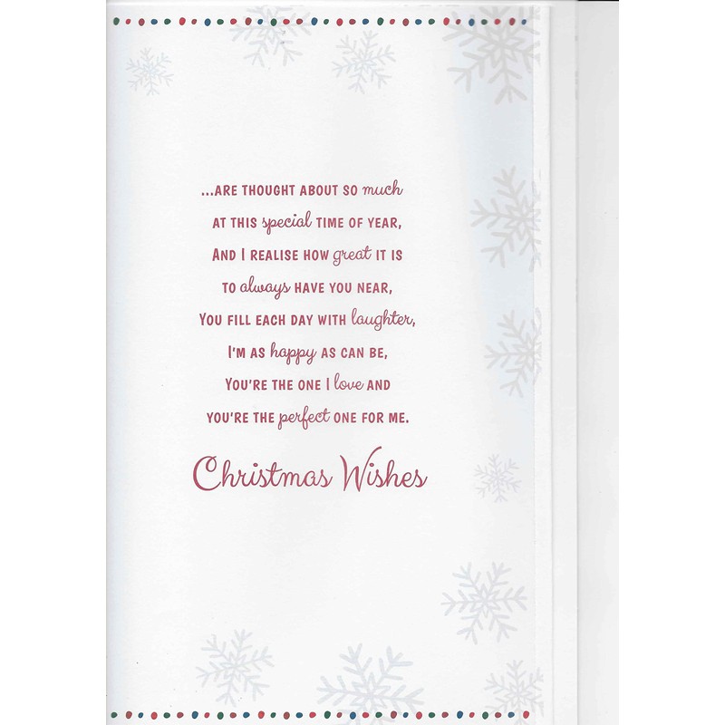 Husband Extra Large Christmas Card - 'to My Very Special