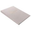 DeinWeddingshop Family Register, Deluxe Series, Hard Cover, 16 x 21