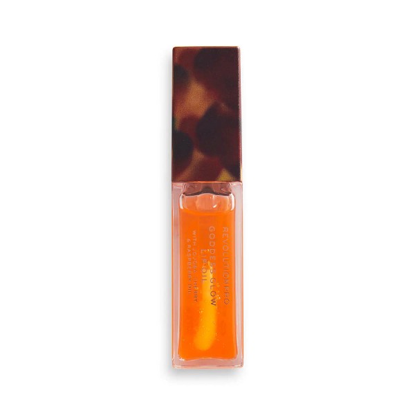 Revolution Pro Glow Edit Lip Oil Soleil Orange
