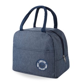 Hemiks Small Cool Bag, 6L Mini Cool Bag with Insulated Aluminium Foil, Portable Cool Bag, Foldable Lunch Bag for School, Office, Picnic, Travel