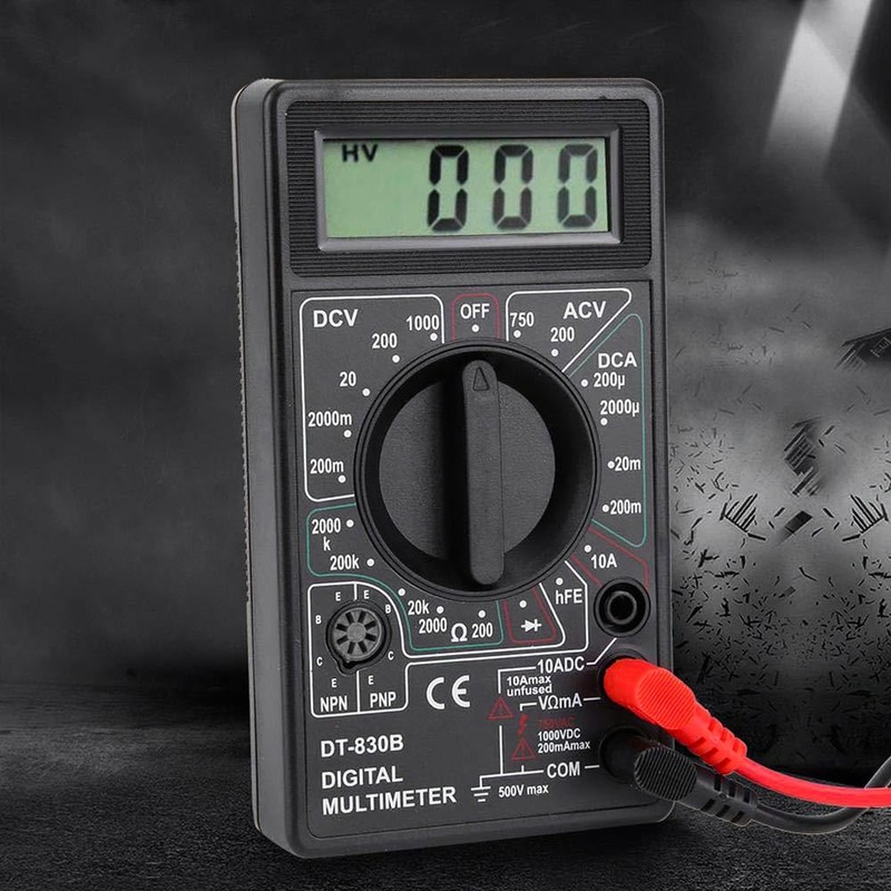 POFET Digital Voltmeter Mini Multimeter for Home Use in Factory