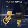 RV Water Inlet Replacement City Water Fill Inlet with Check