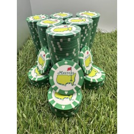(5 PACK) 2024 Masters Augusta National Poker Chip Ball Marker Golf Tournament