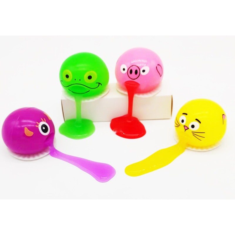 Puking Egg Stress Ball - Vomiting Yolk Egg Stress Relief