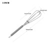 GEPOR Mini Whisks 5 inch 2Pcs