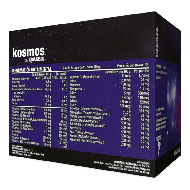 Kosmos By Kromasol 36 Sobres