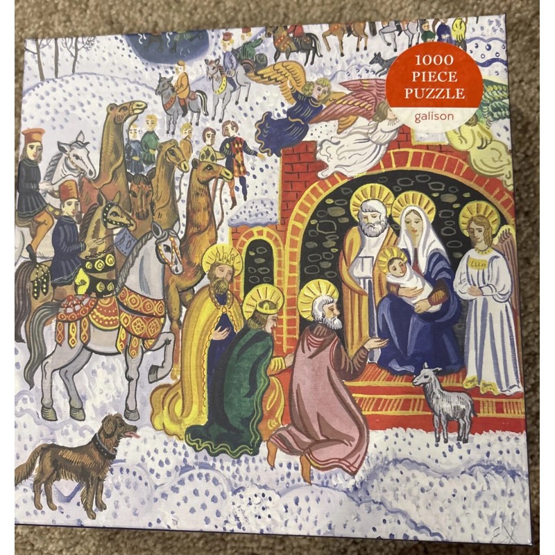 Galison "Joy To The World" 1000 Piece Puzzle