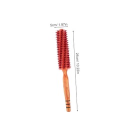 SAFIGLE Round Hair Roller Brush for Salon Anti-Static Hair Styling Comb 1-Piece Aluminum Tube Curling Brush Fast Drying