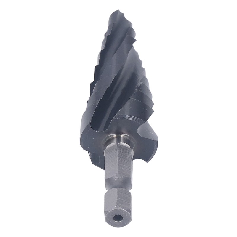 1/4in Shank Spiral Groove Step Drill Bit M35 Cobalt 4
