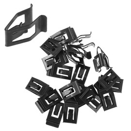 A ABSOPRO Pack of 20 Car Interior Trim Clips Suitable for Ford for Mazda Black