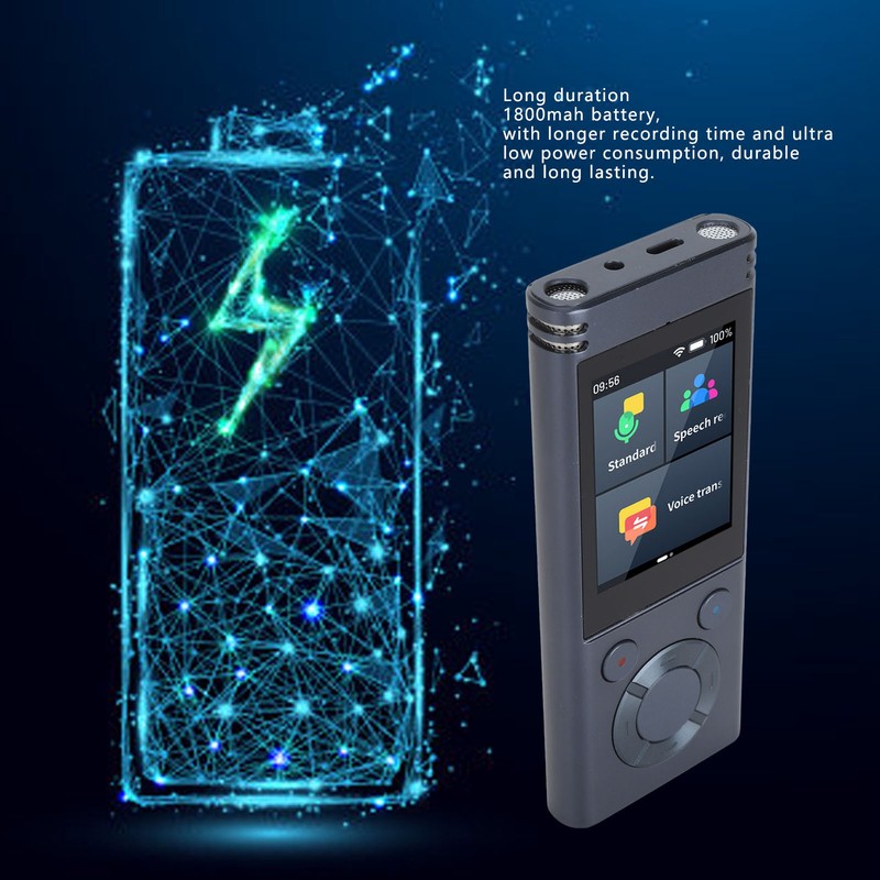 Voice Translator Online 138 Languages 2.4 Inch Touchscreen Support WiFi