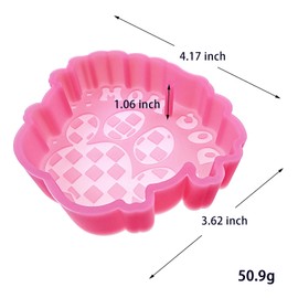 (300 Design Optional) MUBYOK M484 Dog Mom Silicone Freshie Mold for Baking Aroma Beads Car Freshie Supplies