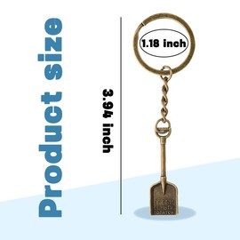 Sister Brother Christmas Gifts for Daughter Son Shovel Keychain Gift for Dad Mom Xmas Birthday Gifts for Women Girlfriend Wife Shovel Key Chain for Purse Backpack Decorative Accessories for Car