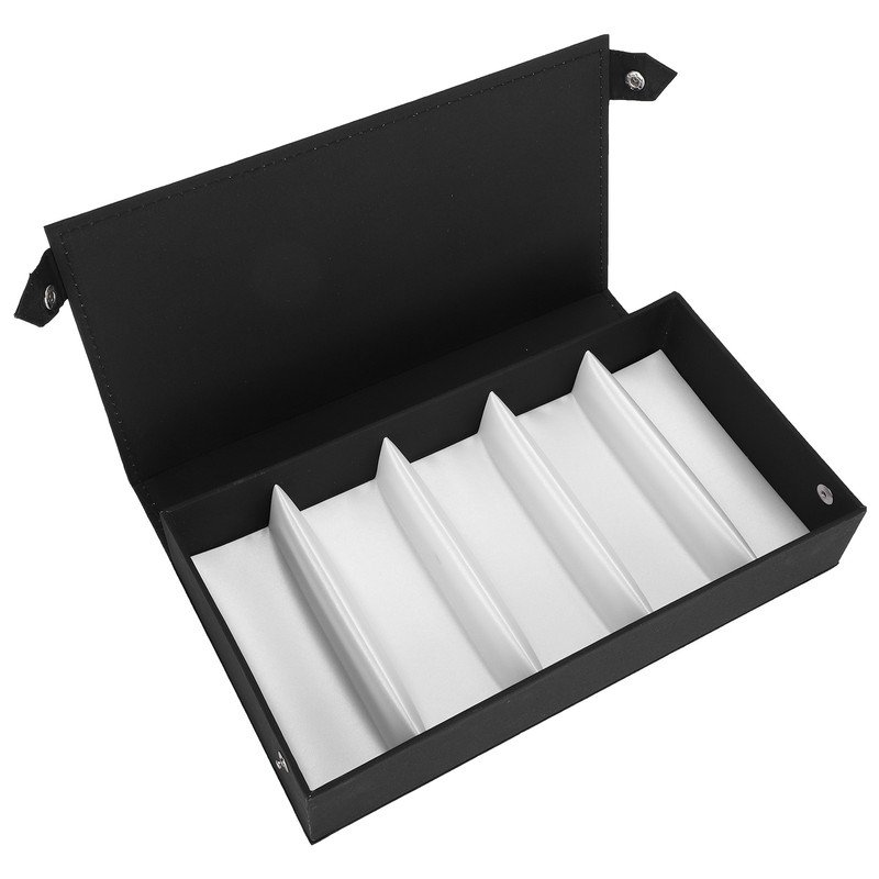 5 Grids Glasses Storage Box Protective Sunglasses Display Case Travel