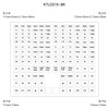 Clam Works KTL021X-BK Function Key Label, Waterproof Seal, Black [Ins/Del/Mini