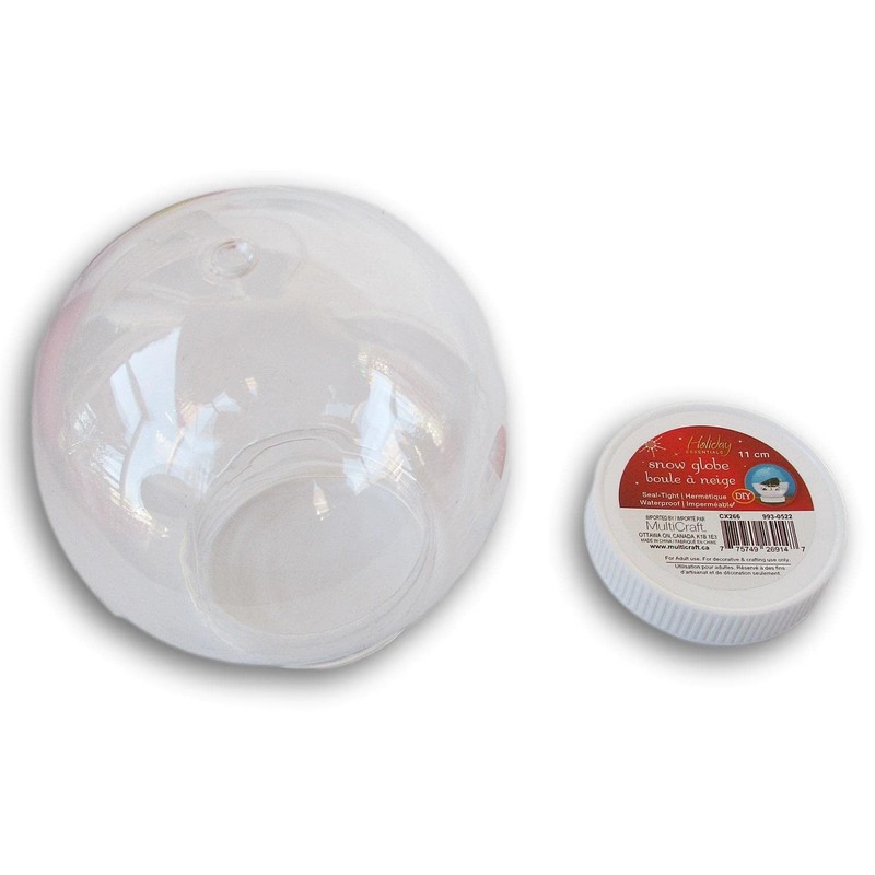 DIY Snow Globe with Seal Tight Screw Base - DIY