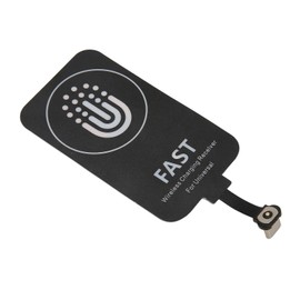 Qi Receiver Type C, Thin Wireless Charging Receiver, Magnetic Wireless Type C Charging Receiver for Small Type-C Devices, Multiple Charging Methods