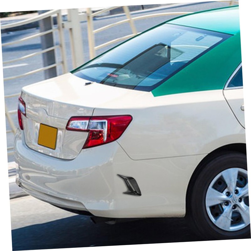 MAGICLULU 1Pair Car Hood Air Vents Stickers Decorative Vehicle Bonnet