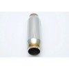 1320 B-Series resonator 12" stainless steel universal 2.5" inlet &