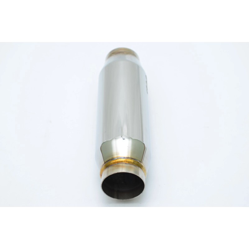1320 B-Series resonator 12" stainless steel universal 2.5" inlet &