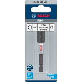 Bosch 1 x PRO Nutsetter Impact (144 x 66 mm, Professional Accessories Screwdriver, Screwdriver)