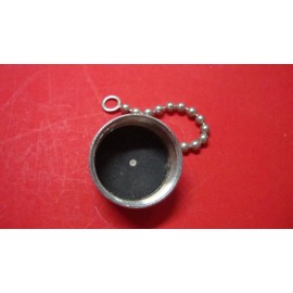 Amphenol NEW AMPHENOL 91-CCC-3 cap and chain for 91 series connectors