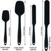 ECCRIS 8 Pieces Silicone Spatula Set, including 1 Brush, 3