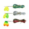 SEASKY Fishing Spinner Bait Musky Metal Spoon Shell Tinsel 45g