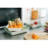 Ihara Planning VC-GRL Stackable Antibacterial Bat & Colander, Wide, Smoky