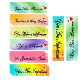 Anxiety Sensory Stickers - 30pc Inspirational Quote Calm Stickers for Adults, Teens & Classroom - Anti Stress Tactile Textured Adhesives
