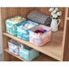 Lawei 9 Pack Mini Canvas Storage Bins - Collapsible Canvas