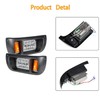 WFLNHB Light Adjustable Headlights/Tail Lights Replacement for Club Car DS