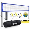 Patiassy Portable Professional Outdoor Volleyball Net Set with Adjustable Height